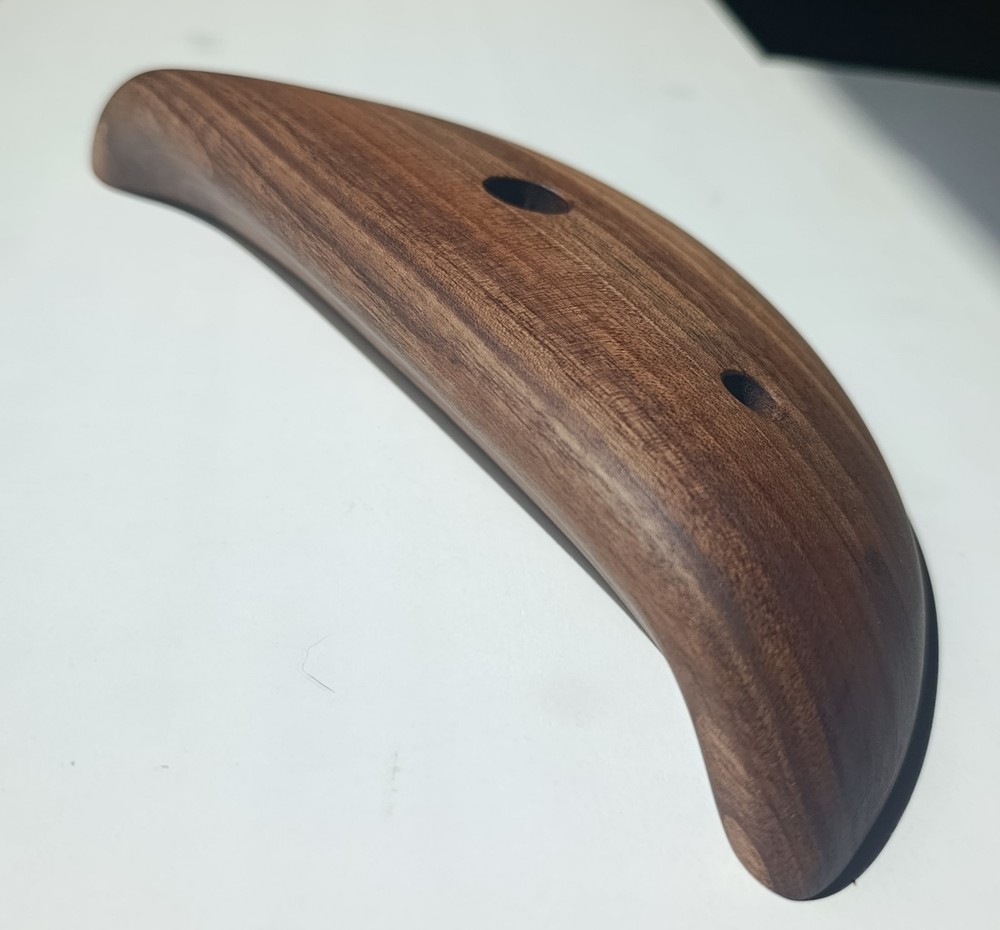 Walnut Wood Climbing Hold | Jug | Multi-Directional Grip