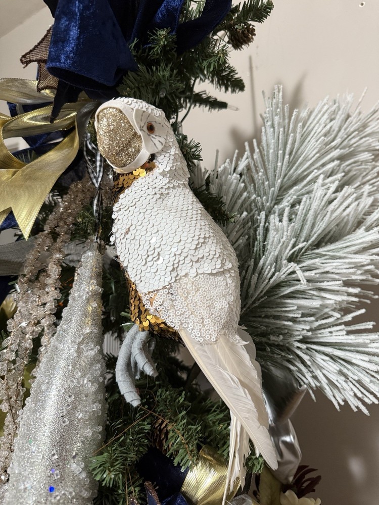 Decorative Parrot Figure 16” Tall
