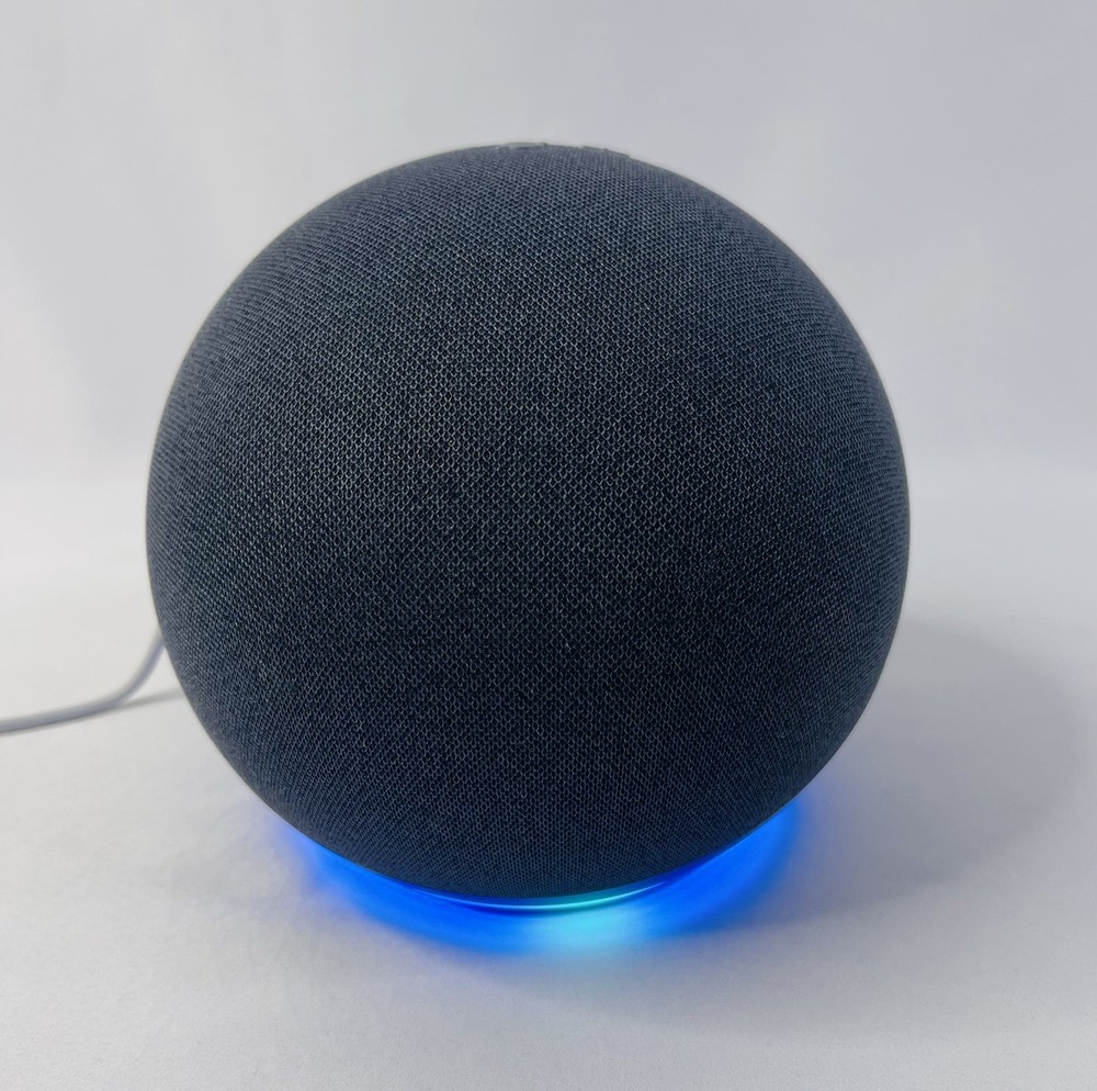 Amazon Echo 4th Gen Bluetooth Smart Speaker L4S3RE – Charcoal