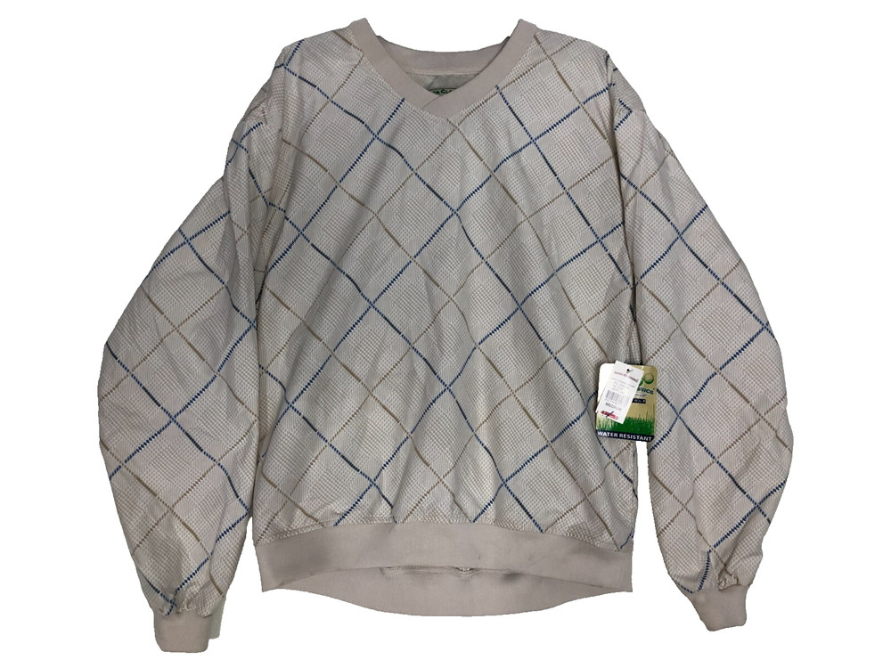 NWT Boca Classics Water Resistant Golf Jacket Men’s M Pullover Mesh Lining