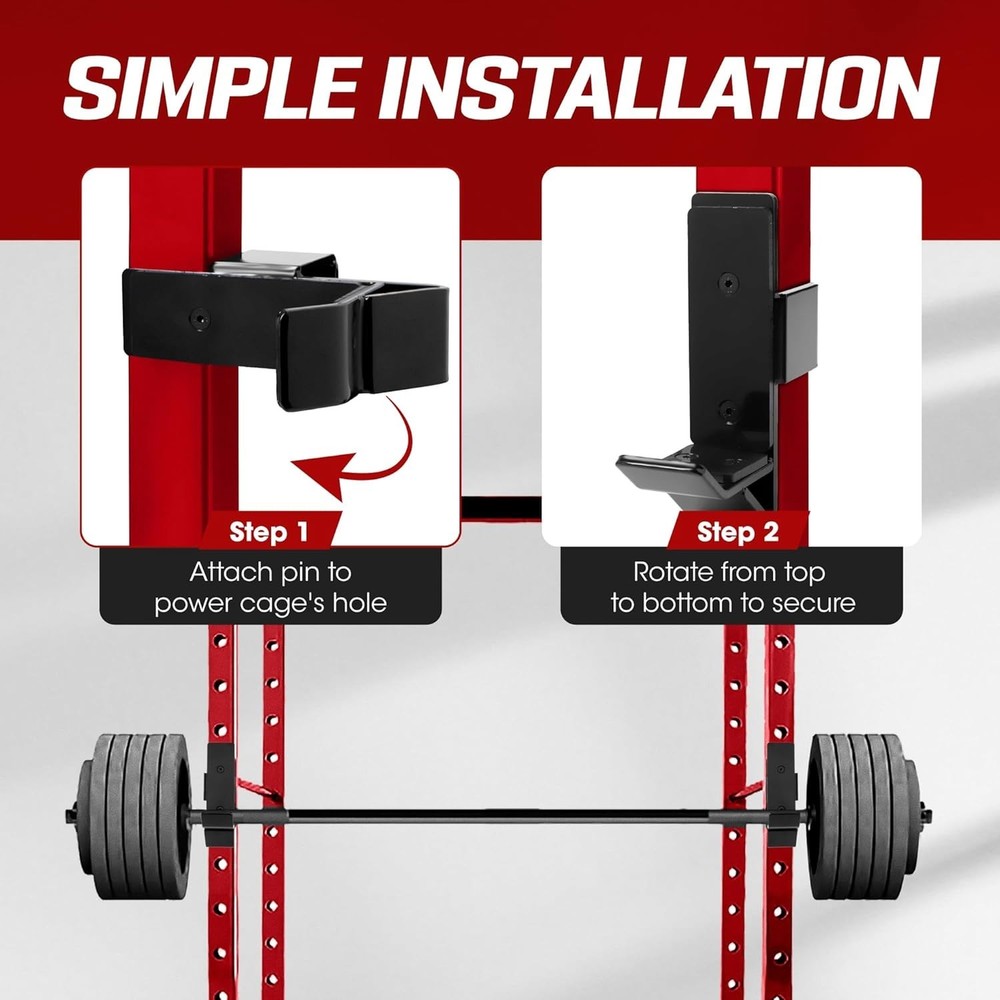 Power Rack Accessories with Lock Knob