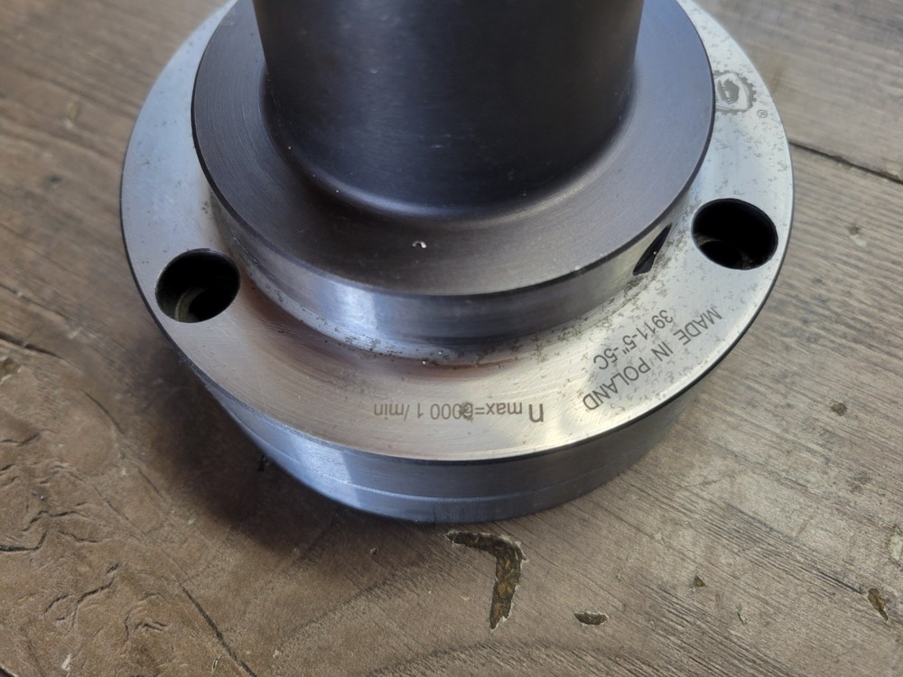 BISON 5C COLLET NOSE 5 " BASE PLAIN BACK NO 3911 5C