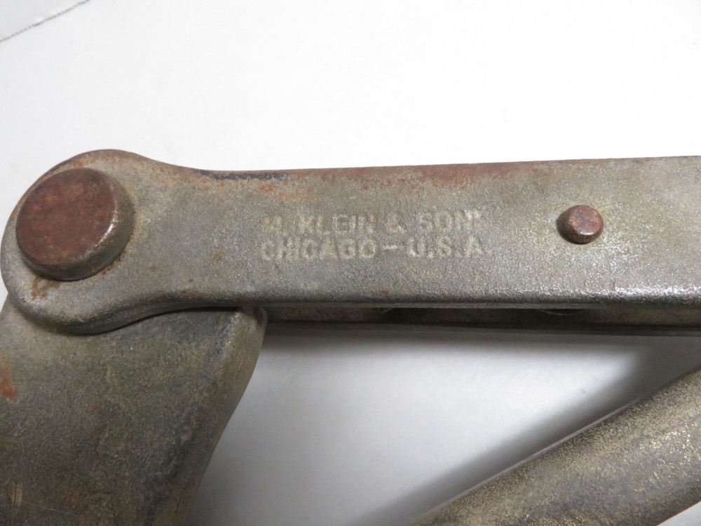 Klein & Sons Cable Wire Puller 15,000 LB Bell System U.S. A.
