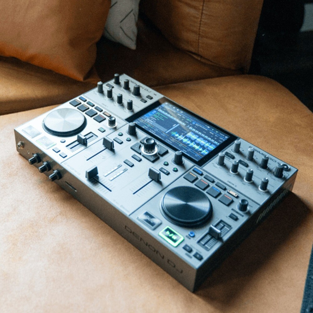 Denon DJ PRIME GO+ Portable Battery Powered Standalone 2 Deck DJ Controller