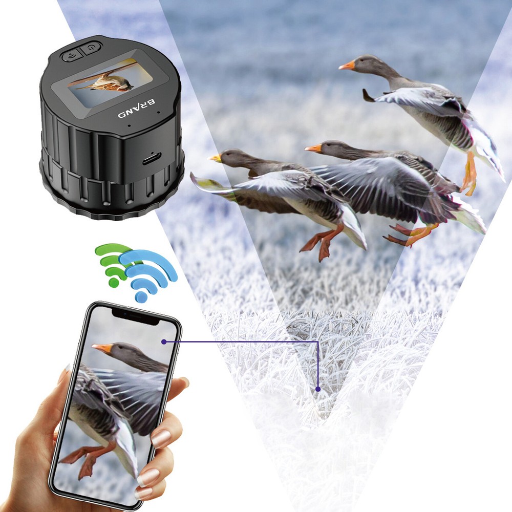 WiFi Electronic Eyepiece New Microscope Camera Recorder Bird Watching Telescope
