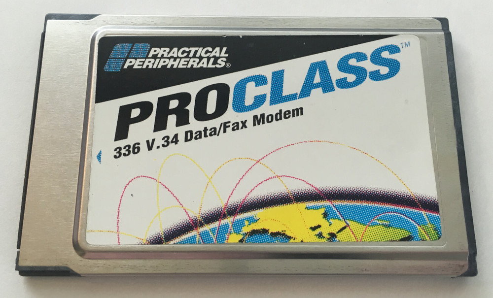 Practical Peripherals: Pro Class 366 V.34 Data/Fax Modem Model 5352US Ver. 4M40