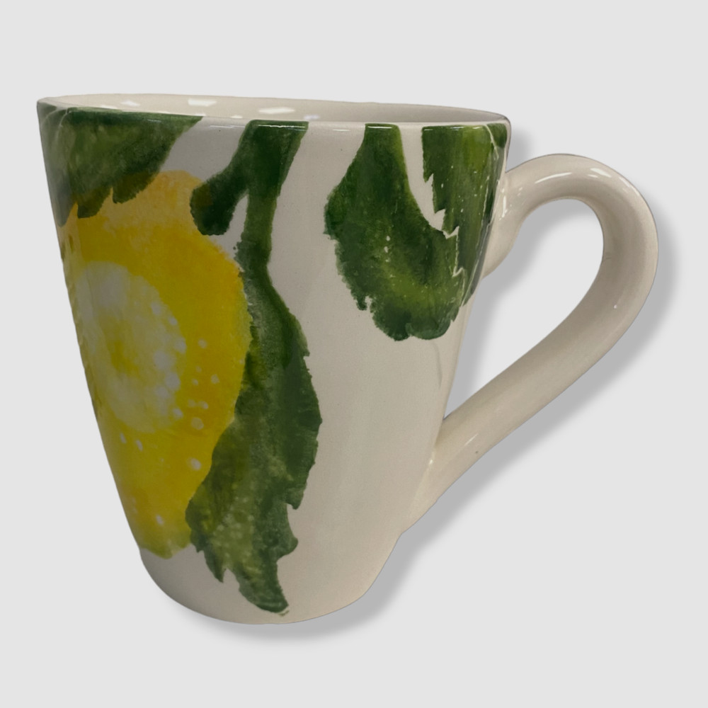 $44 Vietri White Lemon Limoni Mug