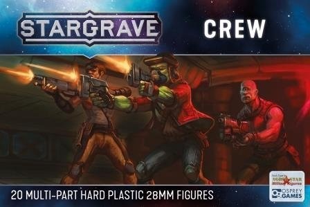 Stargrave Crew 20 Multi-Part Hard Plastic 28mm Figures SGVP01