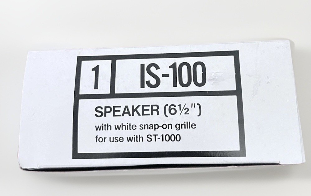 2-NUTONE IS-100 WIDE RANGE 6.5"SPEAKER NIB