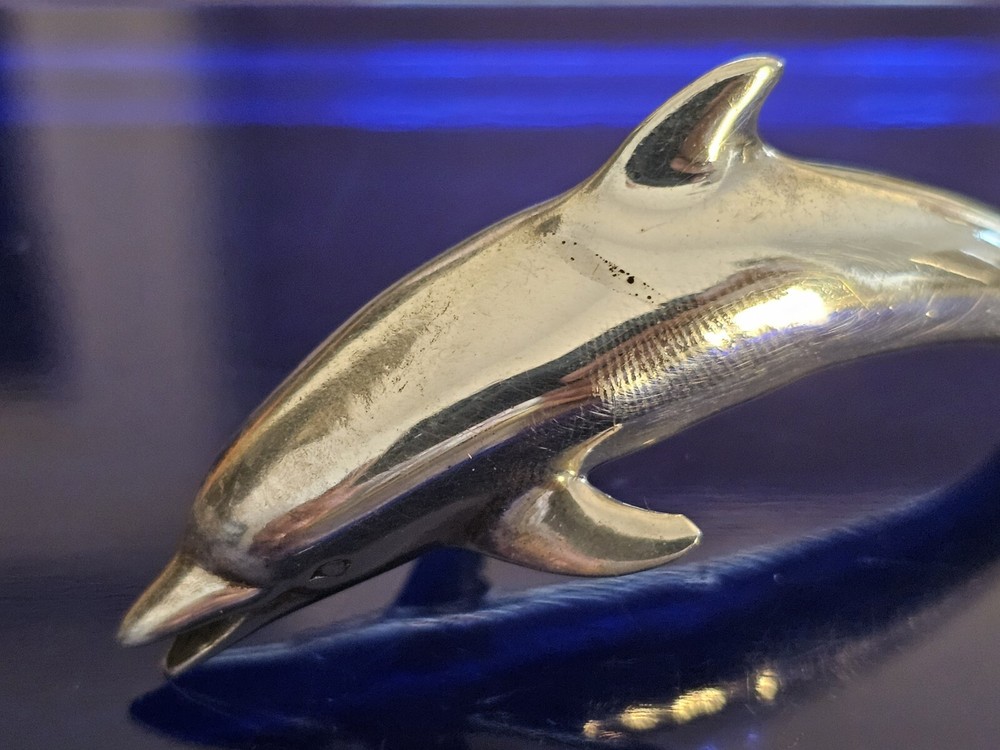 Sterling Silver 925 Dolphin Miniature.