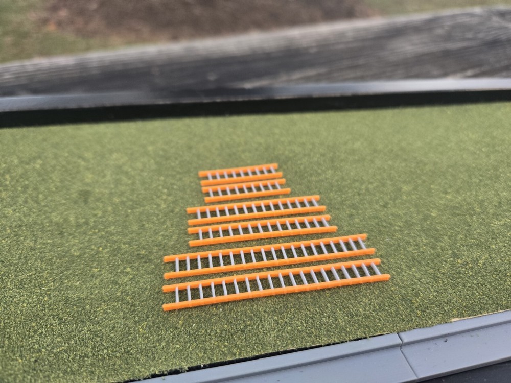 1/87 Scale 6 Piece Ladder Set