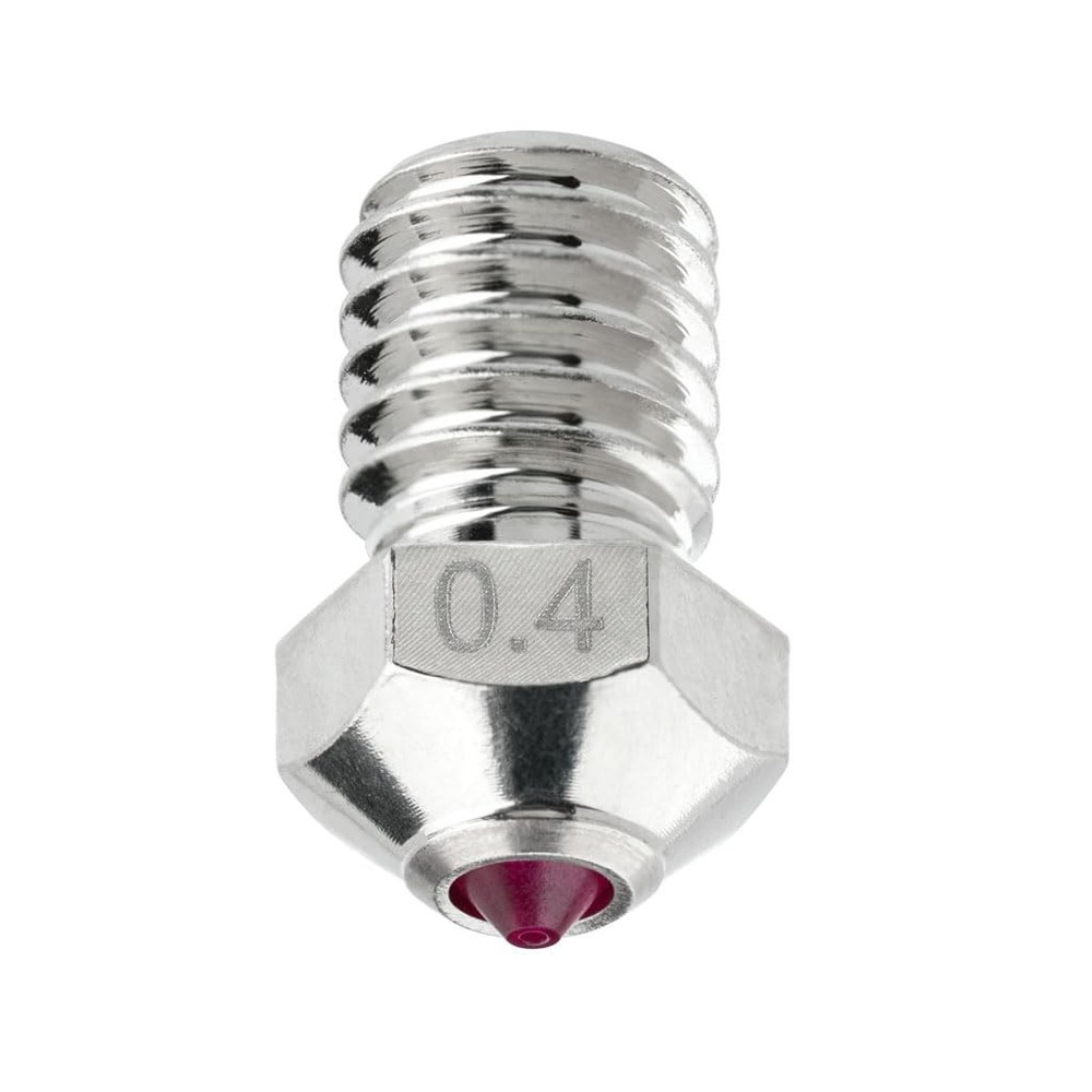 Ruby Nozzle 0.4mm for E3D V6 Hotend, Prusa i3 MK3S / MINI, Anycubic i3 Mega/K...