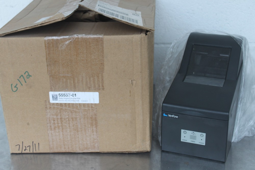 VERIFONE RUBY POS P540 IMPACT JOURNAL PRINTER 55557-01-R REFURB