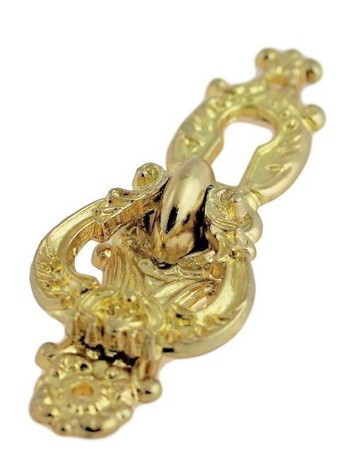 Keyhole Pull - Escutcheon in Baroque Style