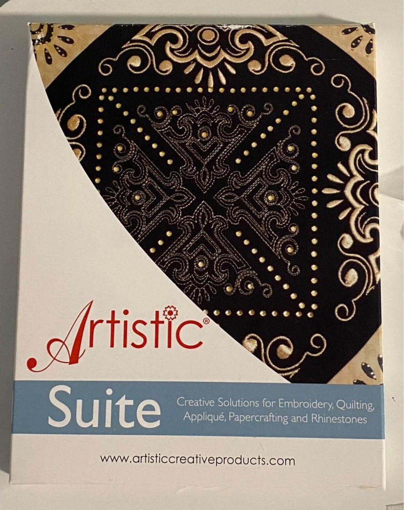 Artistic Suite Software For Cutting Rhinestone Patterns, Embroidery + More