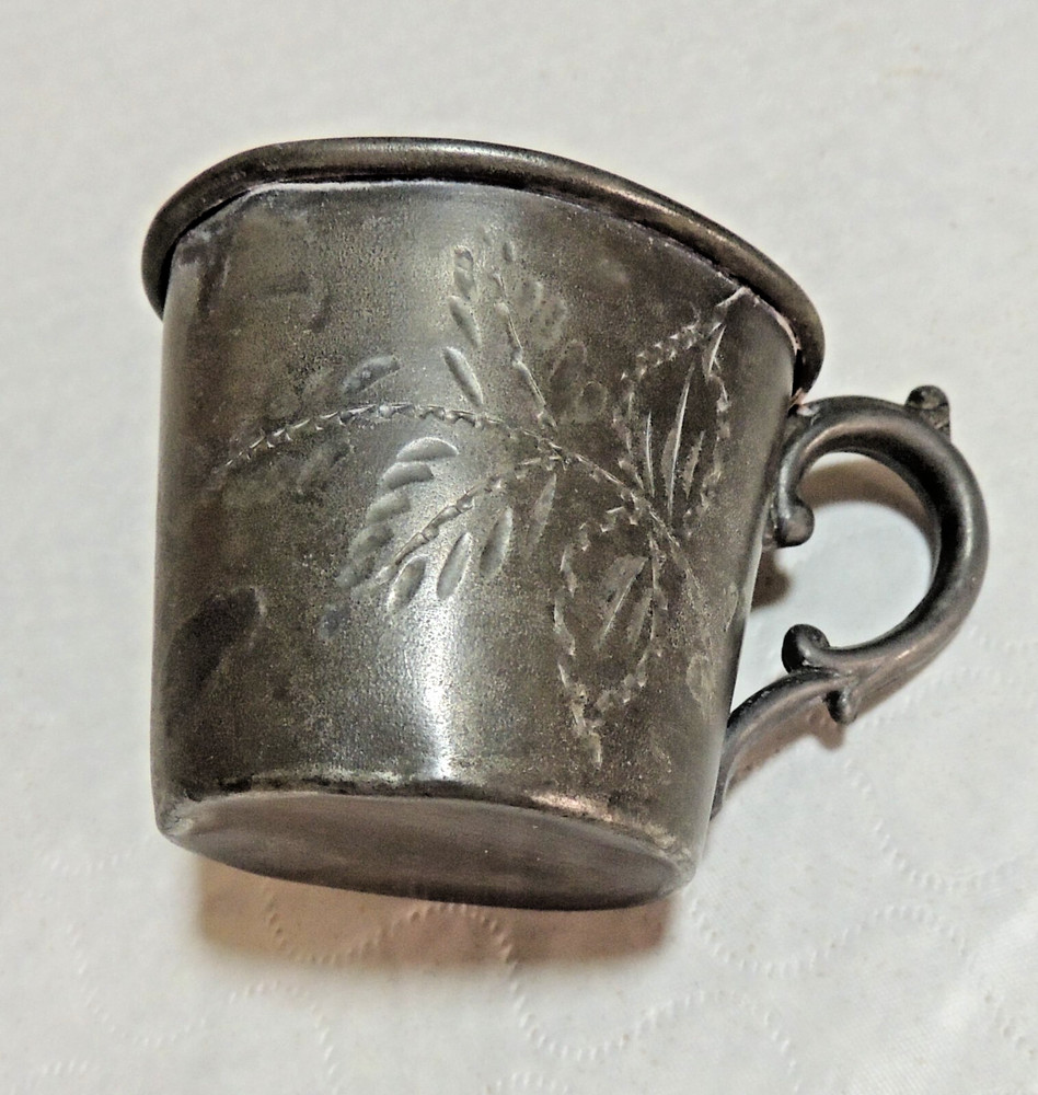 Antique Toothill & McBean Silver Baby Cup