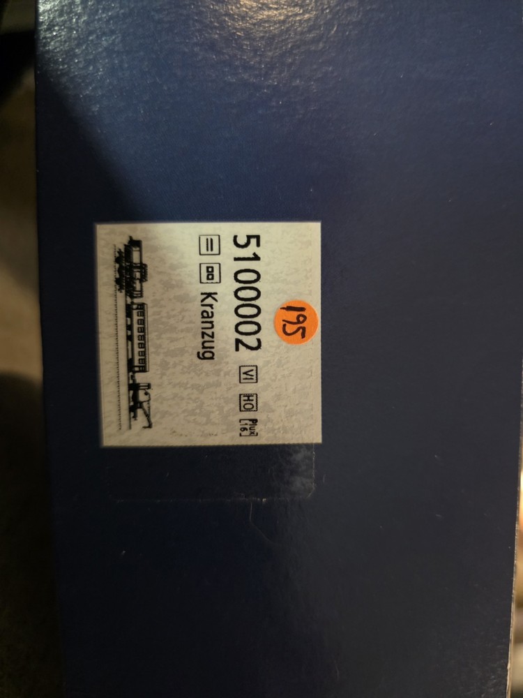 Roco DB Diesel Railway Construction Train Starter Set 5100002 HO Scale DCC...