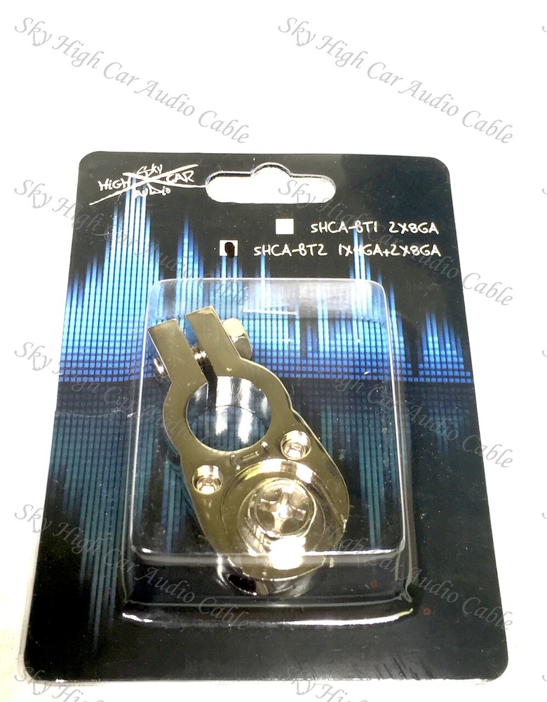 Negative Battery Terminal Ring Terminal Connection 2 8 ga Output SAE Post