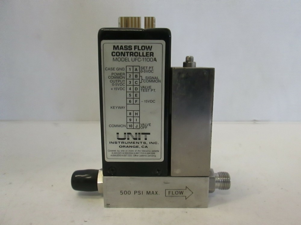 Unit UFC-1100A, Mass Flow Controller MFC, 50%PH3/N2, 100 SCCM, Used