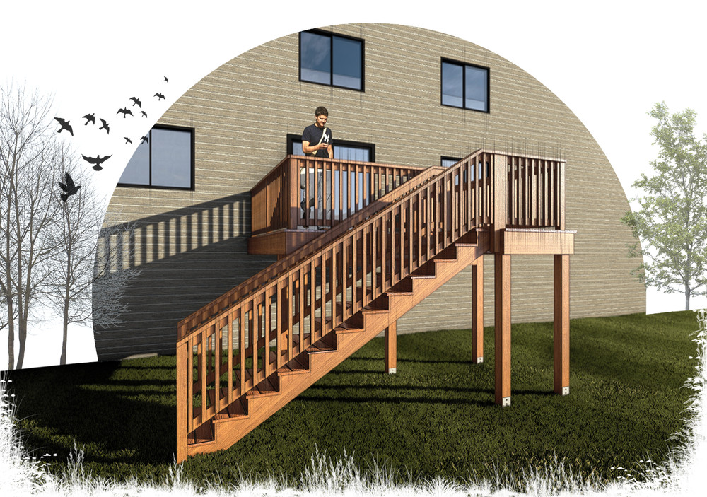 Outdoor Refuge Deck Plans – PDF Downloadable Blueprint