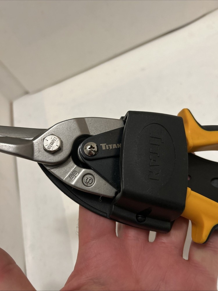 Titan Tool Straight Cut Aviation Snips 9-1/2”