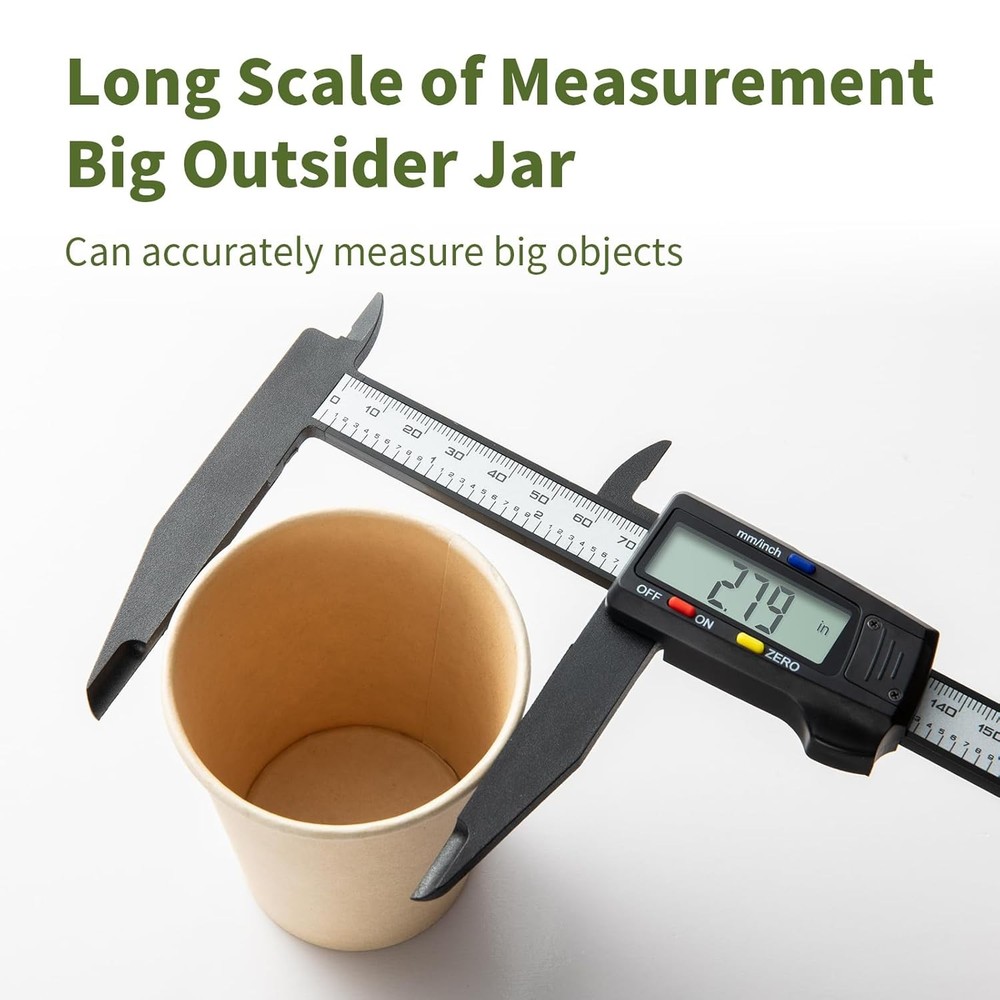8 Inch Digital Caliper Measuring Tool Micrometer