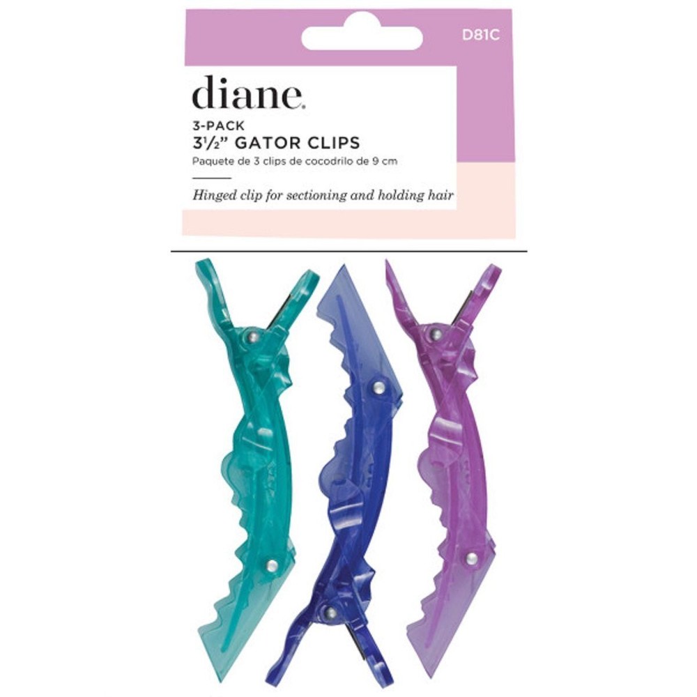 Diane 3½” Gator Clips | #D81CA Free Ship