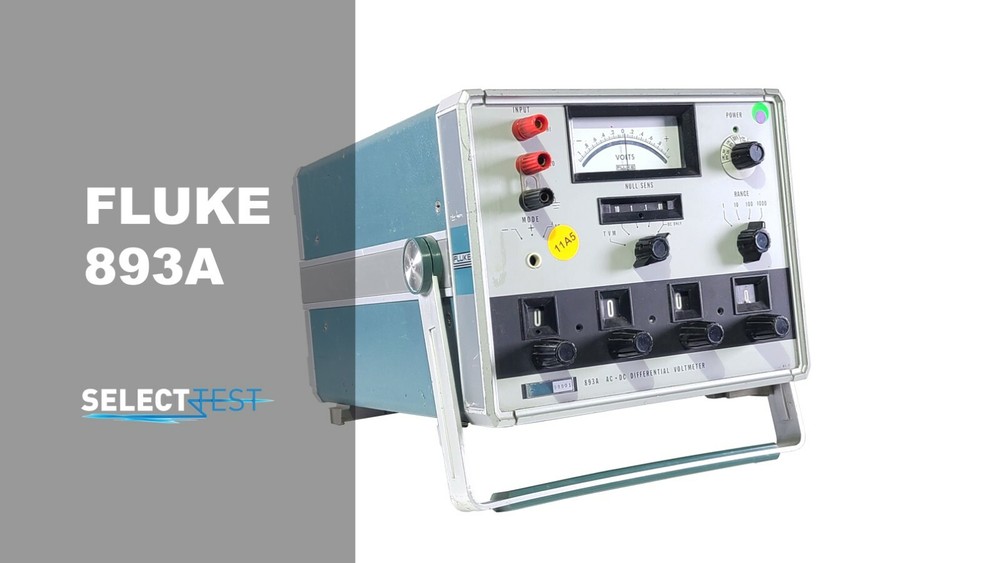 FLUKE 893A AC-DC DIFFERENTIAL VOLTMETER  **LOOK** (REF.: 901G)