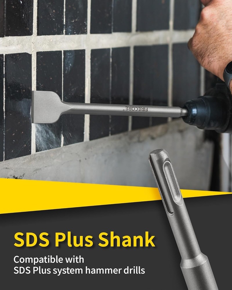 Durable 4-Piece SDS Chisel Set – Ideal for Demolition and Renovation Tasks