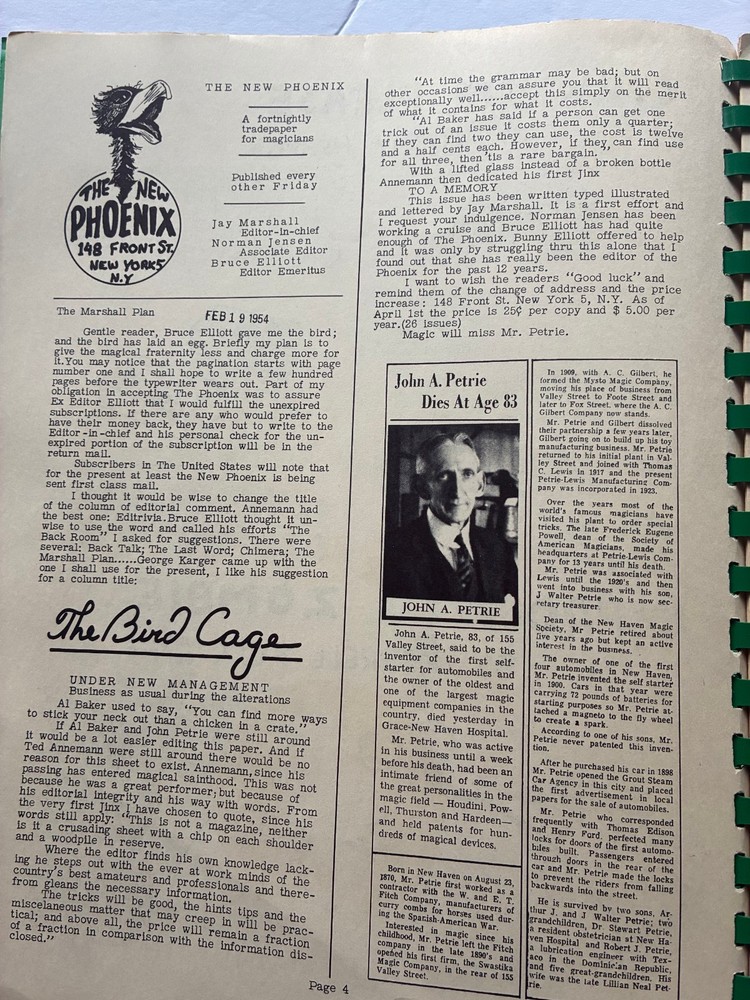 The New Phoenix Issues 301-348 by Jay Marshall - Magic Inc. -