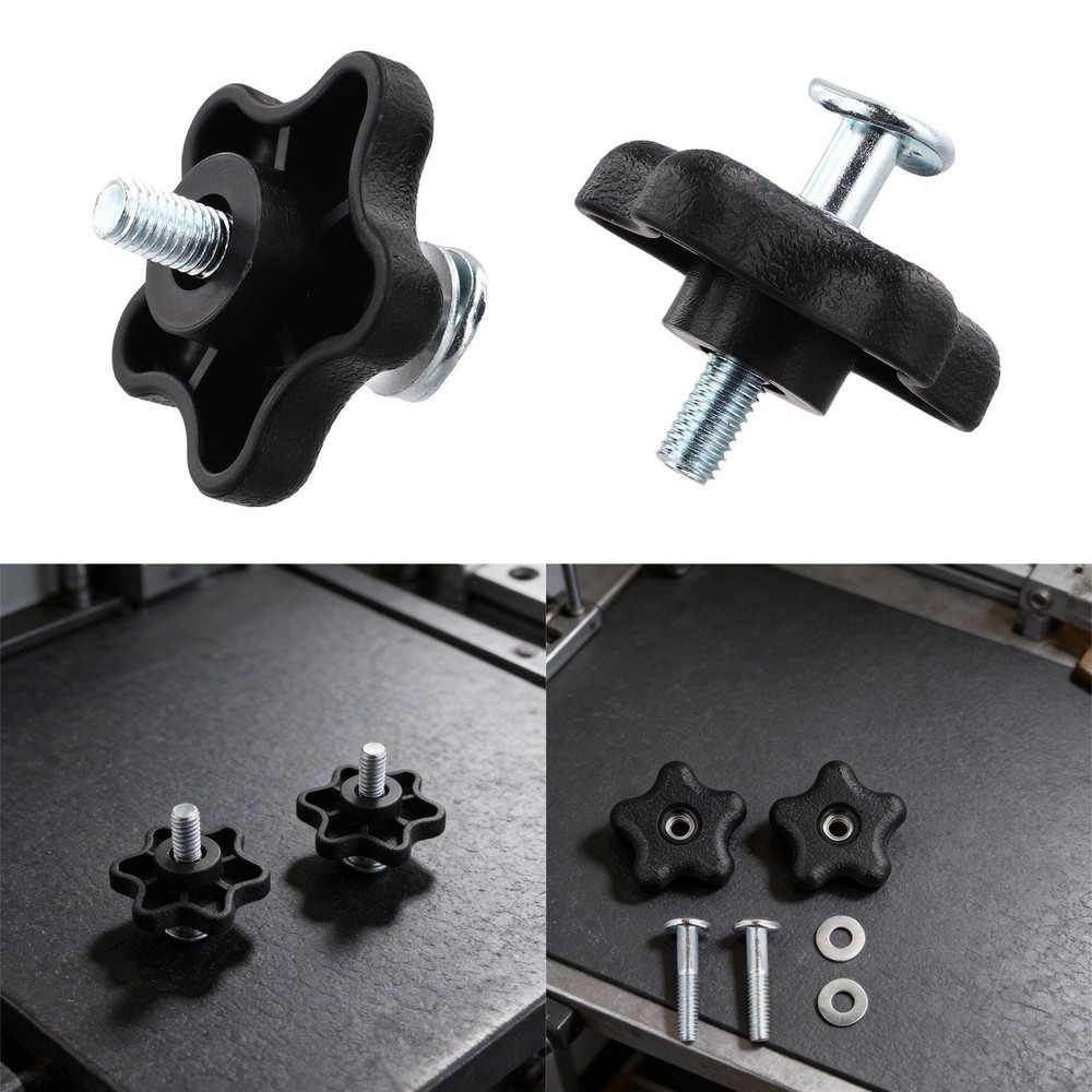 2 Pack For Toro Lawnmower Handle Knobs with Washer and Bolt Replacement Set