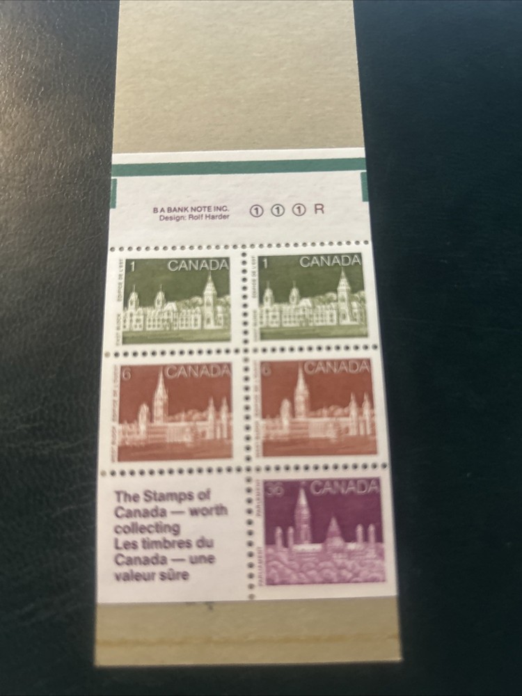 Canada - Booklet BK92-  - 1987