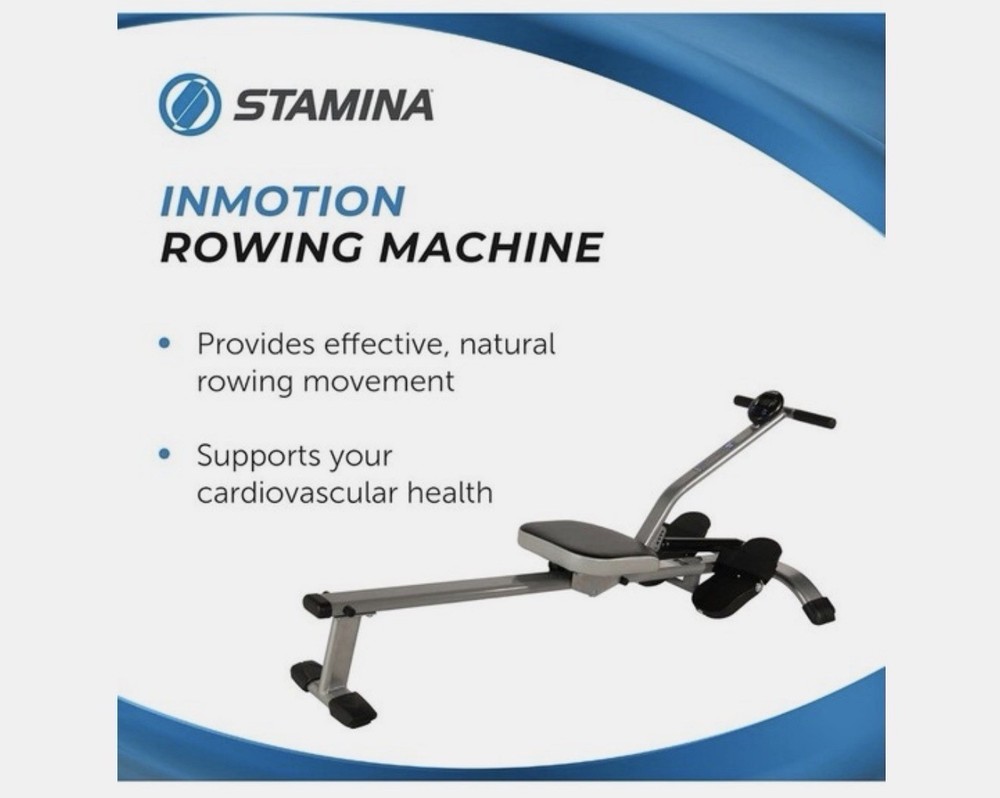 Stamina Inmotion Rower 35-0123B Exercise Machine Home Gym