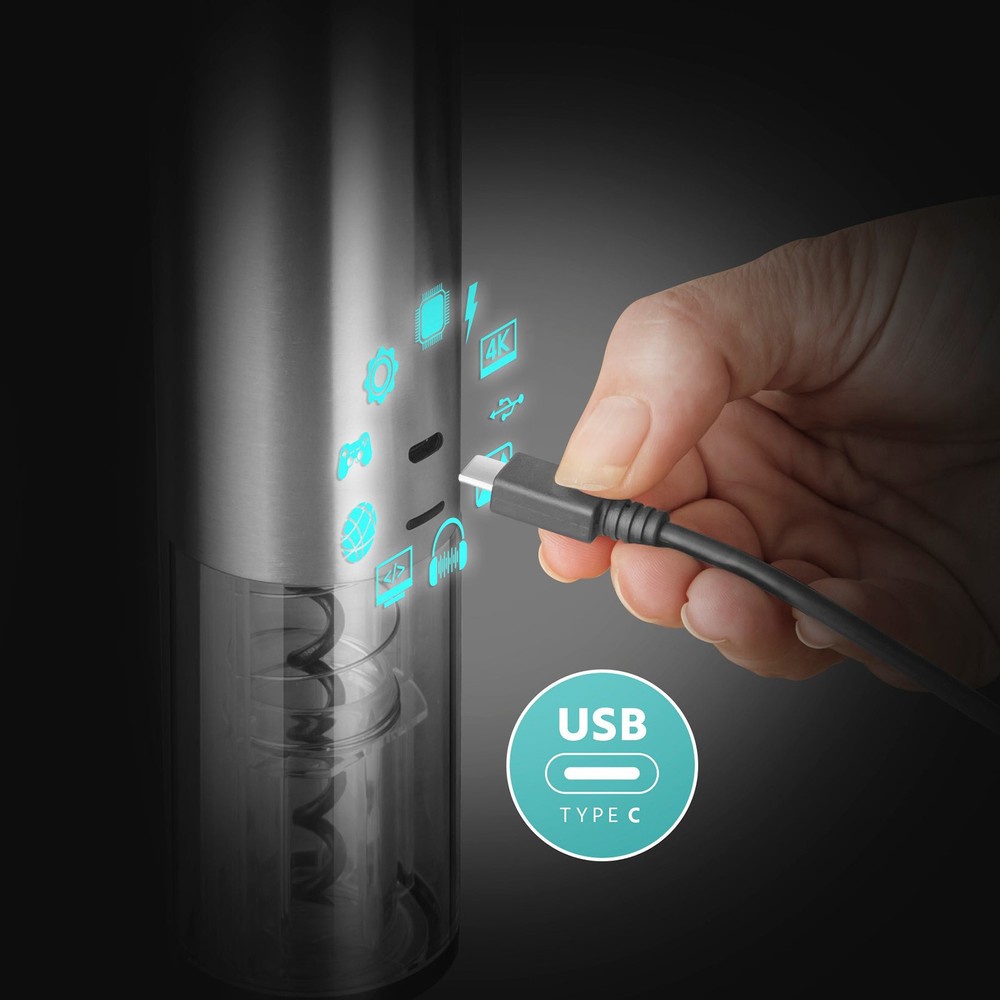 Final Touch Lithium-Ion Electric Corkscrew