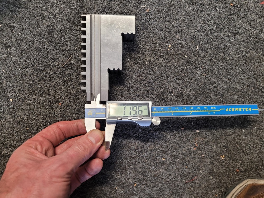 TMX HARD OUTSIDE SOLID JAWS 3-881-312P, FOR 12" SCROLL CHUCK