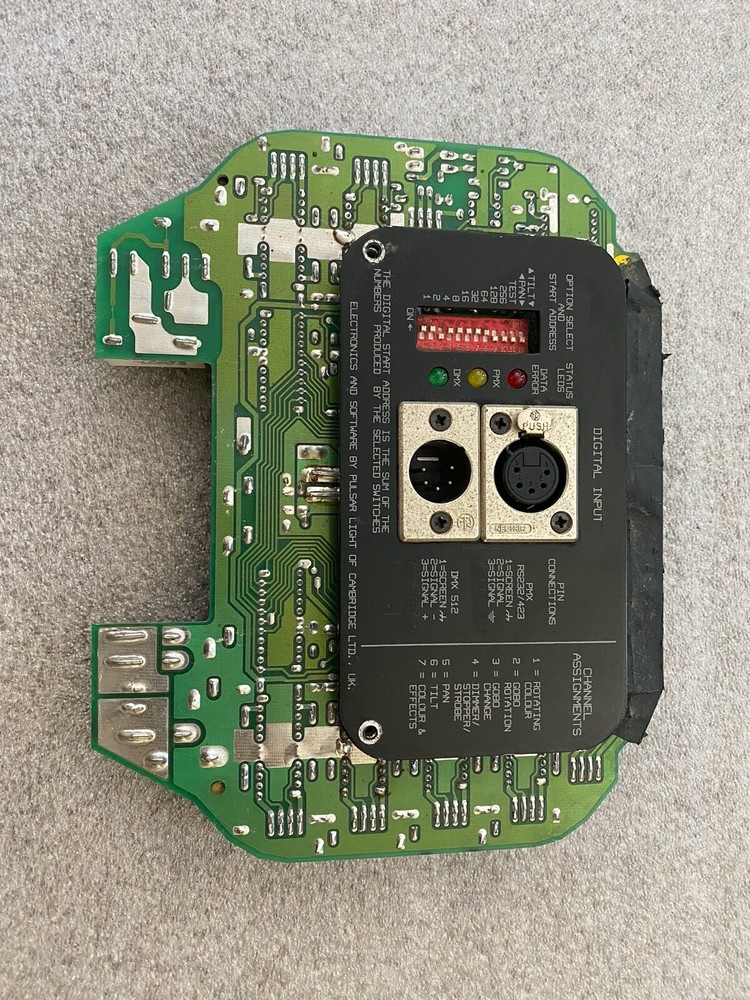 Clay Paky Miniscan System Main Board