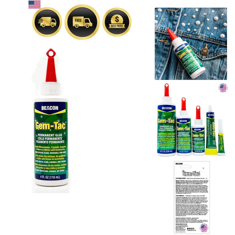Gem Tac Glue 4oz