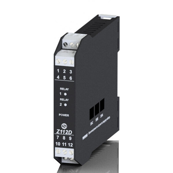 Z112D,On/Off sensors amplifier, double channel.
