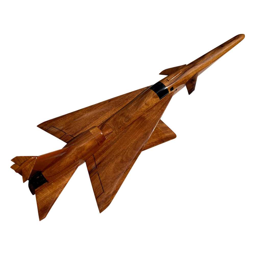 X59 Mahogany Wood Desktop Airplane Model