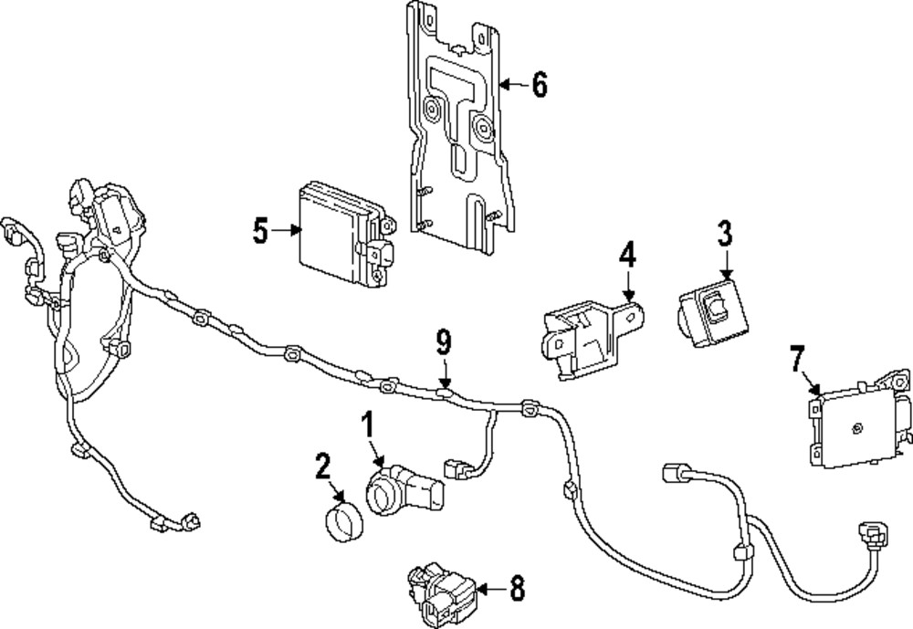 Genuine GM Wire Harness 26535828