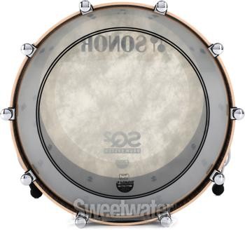 Sonor SQ2 3-piece Shell Pack - Ebony Semi-Gloss