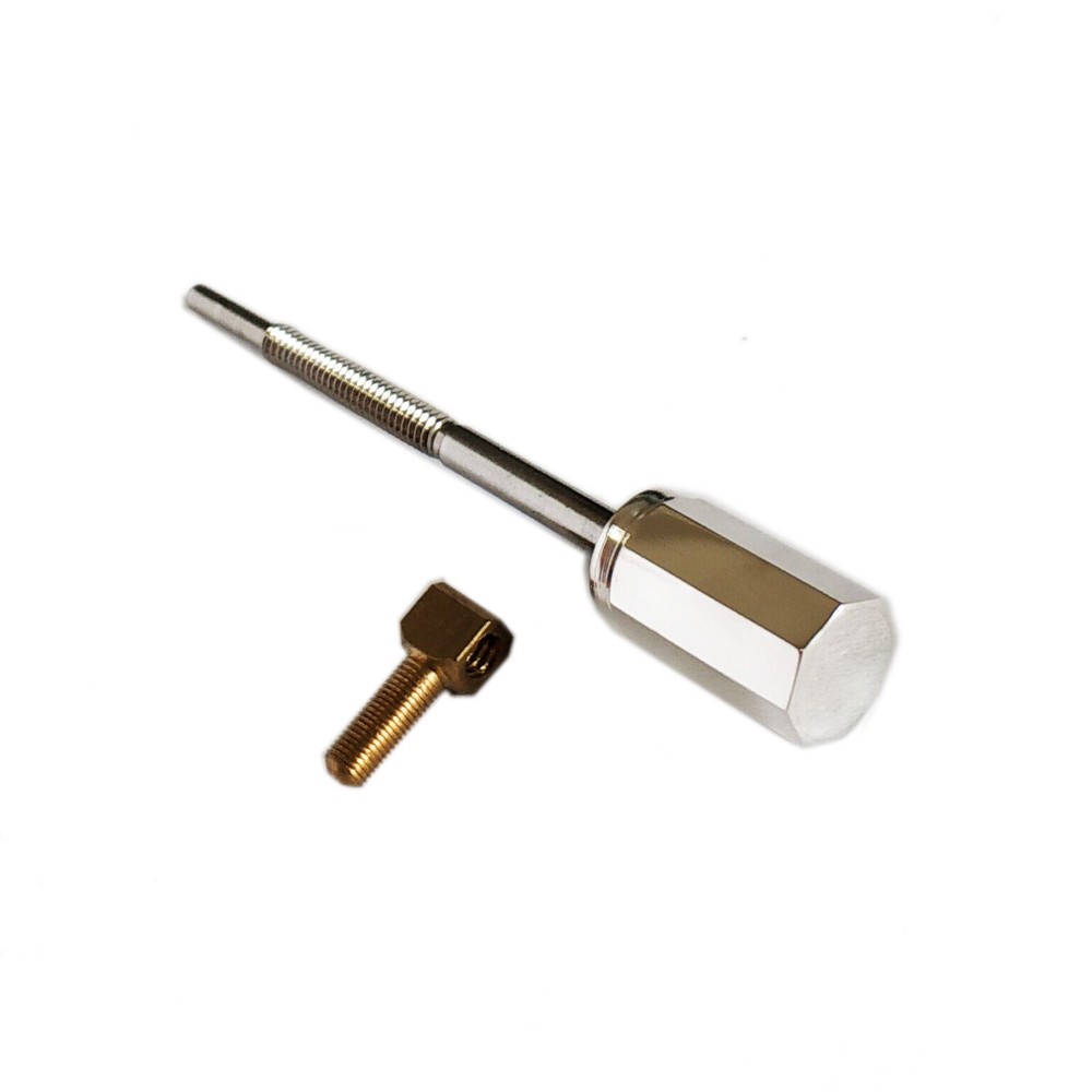 4/4 Viola Silver Button Screw Eyelet Viola Screw Bow Making Standard Viola Size