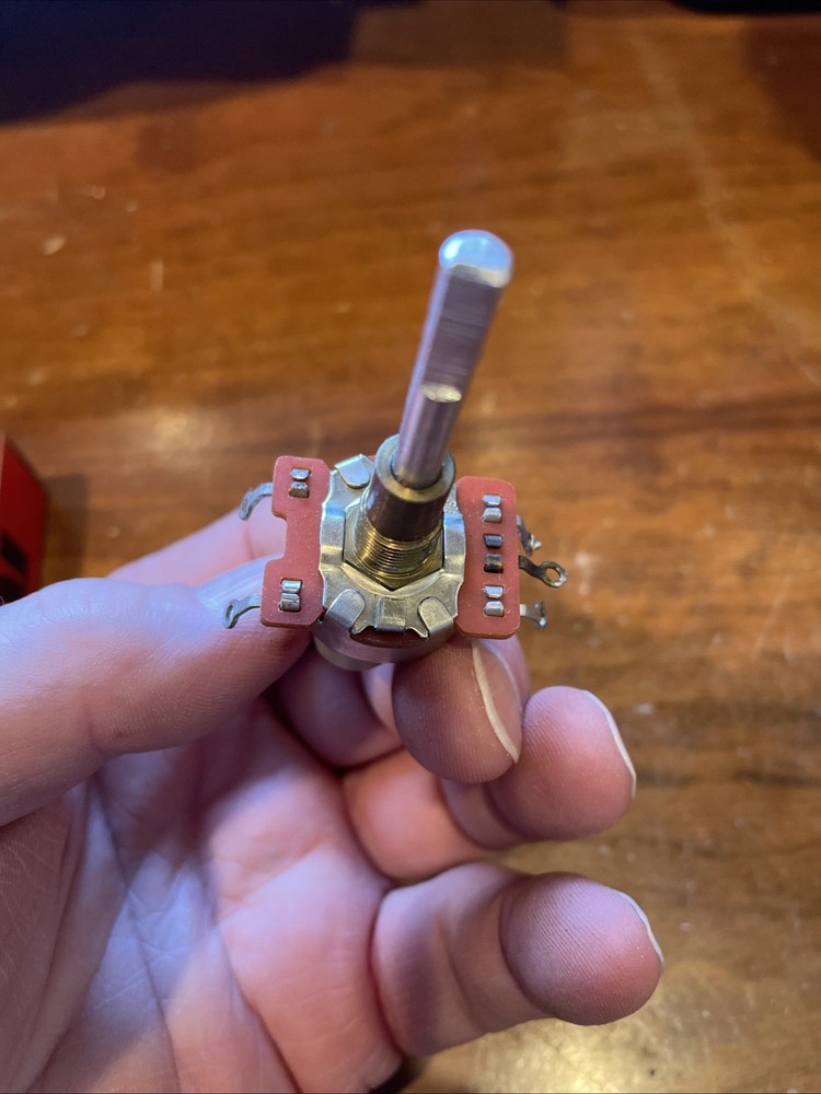 New Old Stock RCA Variable Resistor Push Pull Switch 50k Ohm Part # 119927