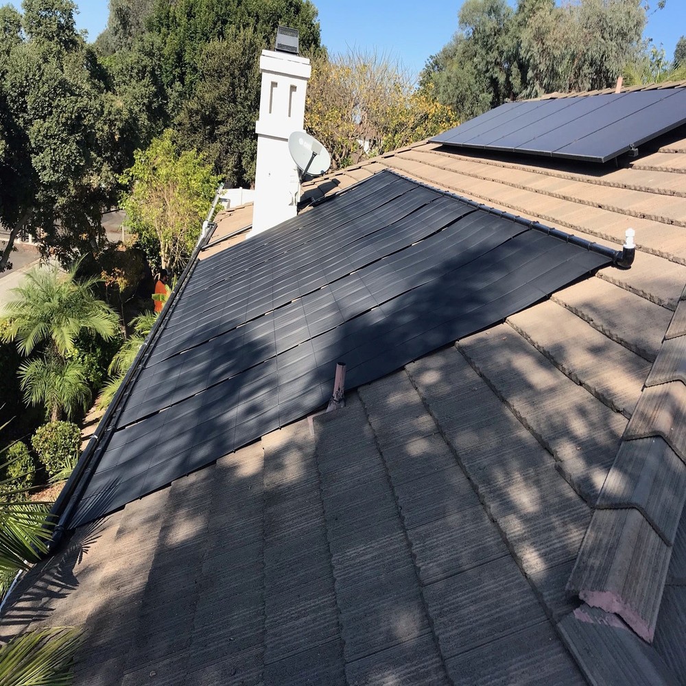 Industrial Grade Solar Pool Heater Panel - Advanced High-Wind Mounting Security