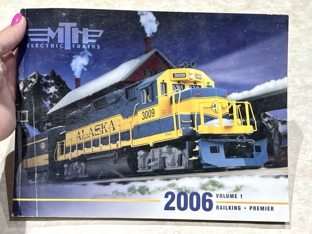 2006 Lionel Train Catalog 1 & (2) MTH Train Catalogs 2006 - 3/Total Model # Info
