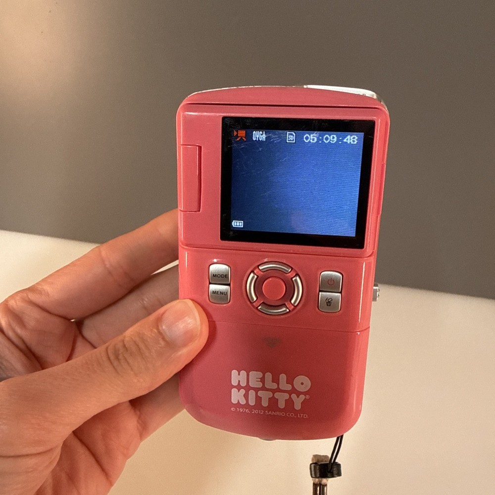 RARE Hello Kitty Camera, Camcorder - Tested and working