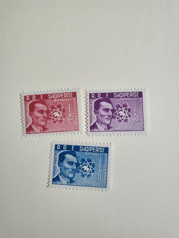 Stamps Albania Scott #541-3 nh