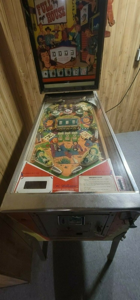 1966 classic full house pinball machine