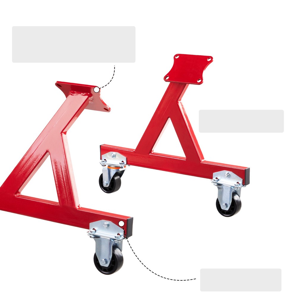 SBC/BBC Fits Chevy V8 LSx Engine Storage Stand Red