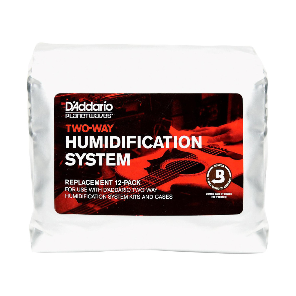 D'Addario Two-Way Humidification Replacement 12 pack